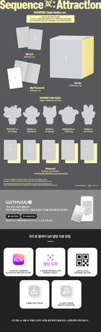[PRE-ORDER] AND2BLE - 2nd Mini Album 'Sequence 02: Attraction' (N:DVERSE Cable Holder ver.)(RANDOM)