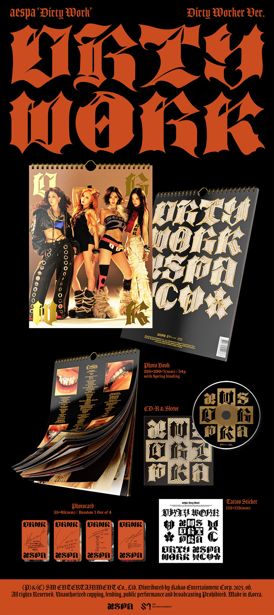 aespa - Single 'Dirty Work' (Dirty Worker Ver.)
