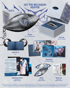 SHINee - KEY - 3rd Album 'HUNTER' (The Cube Ver.) (Package B ver.)