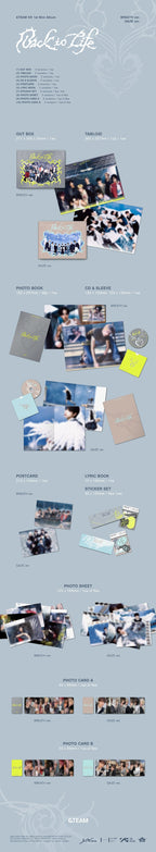 &TEAM - 1st Korean Mini Album - 'Back to Life' (Standard ver.)