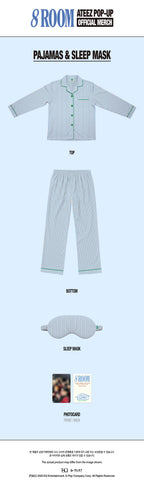 ATEEZ - 8ROOM OFFICIAL MD - Pajamas & Sleep Mask