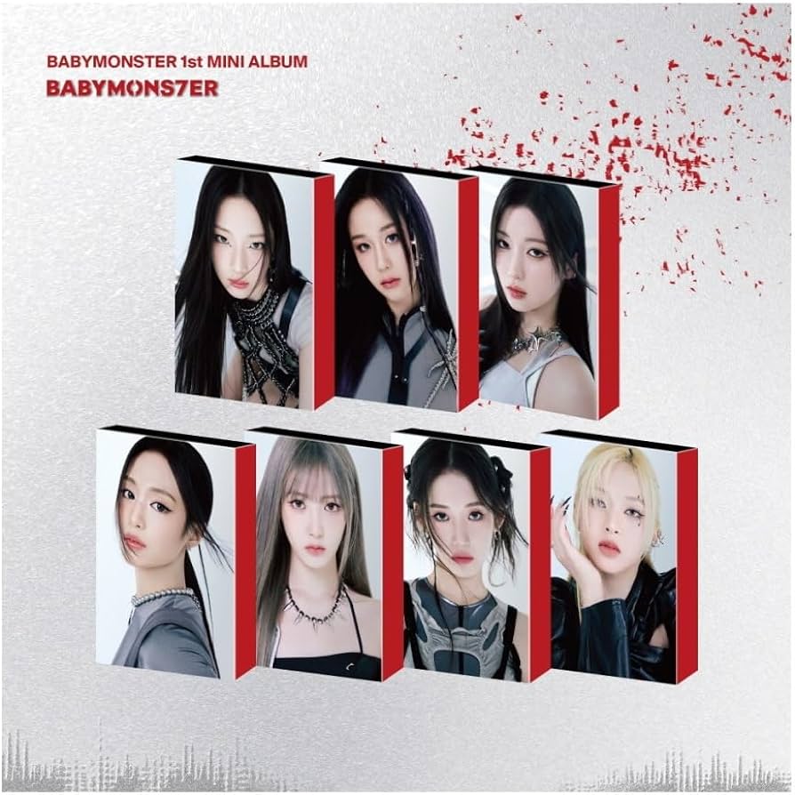 BABYMONSTER - 1st Mini-Album 'BABYMONS7ER' (YG Tag Album)