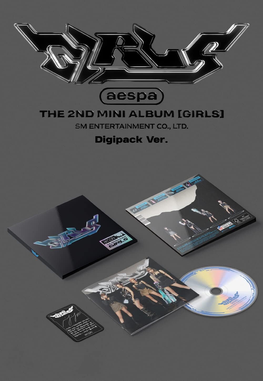 AESPA - The 2nd Mini-Album ‘Girls' (Digipack Version)