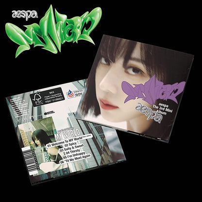 aespa - 3rd Mini-Album ‘MY WORLD' (Poster Version)