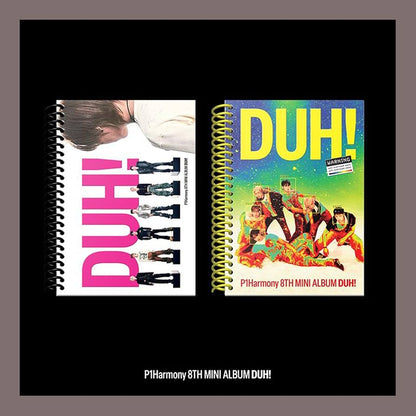 P1Harmony - 8th Mini-Album 'DUH!' (Photobook Version) (Korean Version)