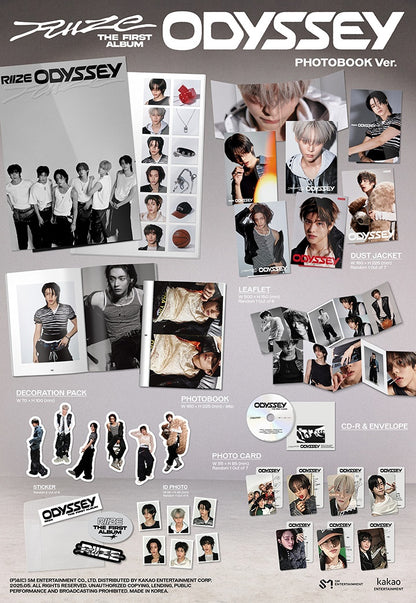 RIIZE - 1st Full Album 'ODYSSEY' (Photobook Ver.)