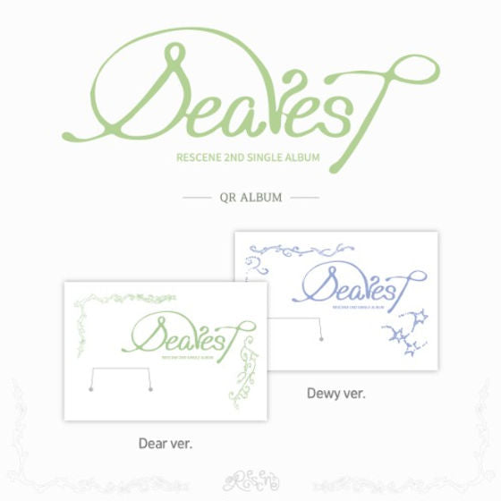 RESCENE - 2nd Single Album 'Dearest' (QR Ver.) + Apple Music Photocard POB