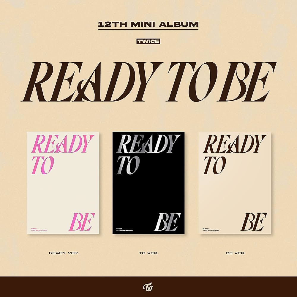 TWICE 트와이스 - 12th Mini-Album 'READY TO BE'