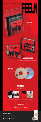82MAJOR - 5th Mini Album 'FEELM' (Keyring Ver.)