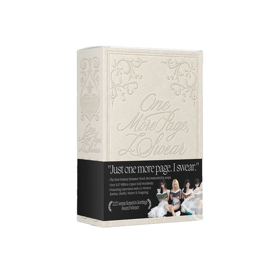 [PRE-ORDER] aespa - 2027 SEASON'S GREETINGS 'One More Page, I Swear' + POB Photocard Set