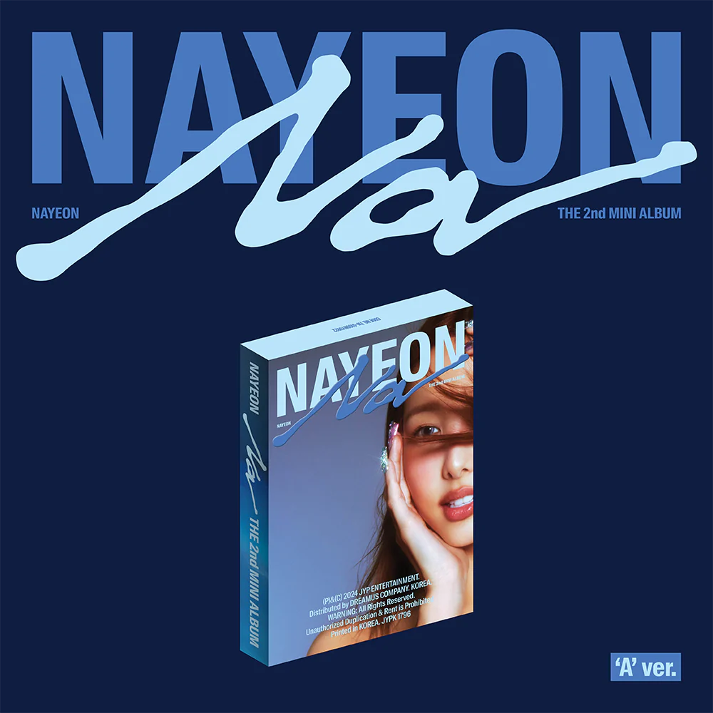 TWICE - NAYEON - 'NA' (Photobook Version) + POB Postcard Set