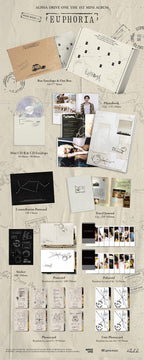 ALPHA DRIVE ONE - 1st Mini Album 'EUPHORIA' (STAR ROAD ver.)