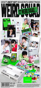 [PRE-ORDER] NCT 127 - 2027 SEASON'S GREETINGS '127 WEIRD SQUAD' + POB Photocard Set