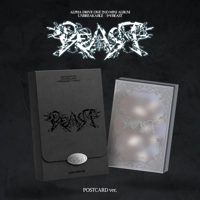 ALPHA DRIVE ONE - 2nd Mini Album 'UNBREAKABLE : 少年BEAST' (Post Card Ver.)