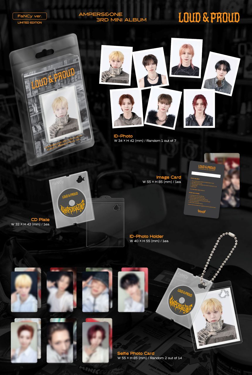 AMPERS&ONE - 3rd Mini Album 'LOUD & PROUD' (FaNCy ver.) (Random)