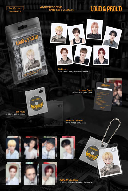 AMPERS&ONE - 3rd Mini Album 'LOUD & PROUD' (FaNCy ver.) (Random)