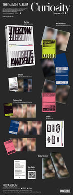 AND2BLE - 1st Mini Album 'Sequence 01 Curiosity' (POCAALBUM Ver.)