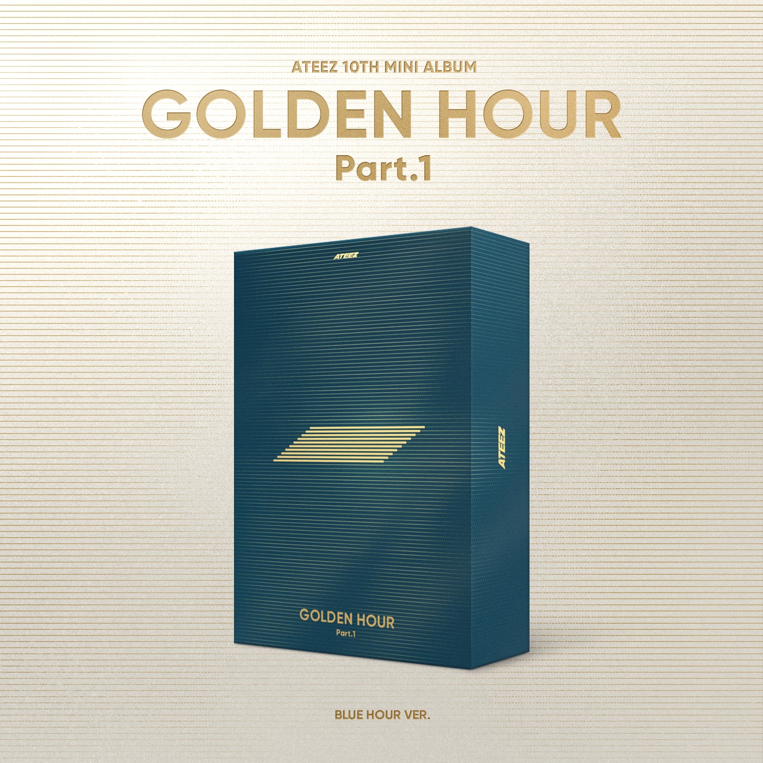 ATEEZ 에이티즈 - 10th Mini-Album 'GOLDEN HOUR : Part 1' (Box Set Version) (Korea Ver.)