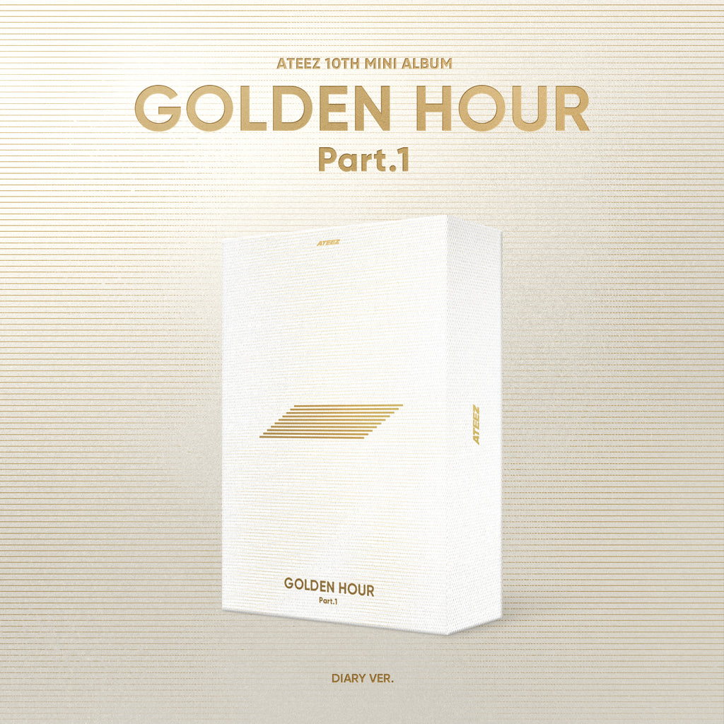 ATEEZ 에이티즈 - 10th Mini-Album 'GOLDEN HOUR : Part 1' (Box Set Version) (Korea Ver.)