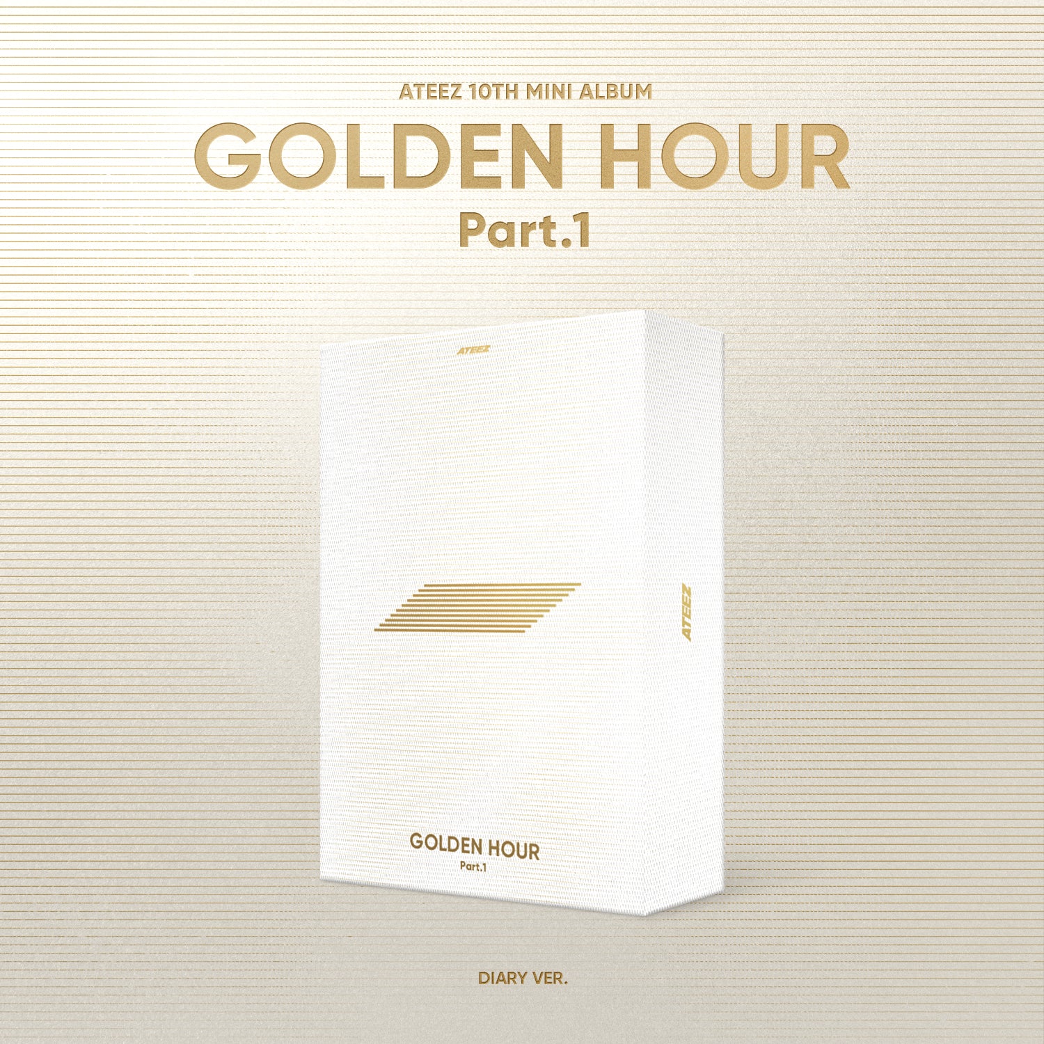 ATEEZ 에이티즈 - 10th Mini-Album 'GOLDEN HOUR : Part 1' (Box Set Version) (Korea Ver.)