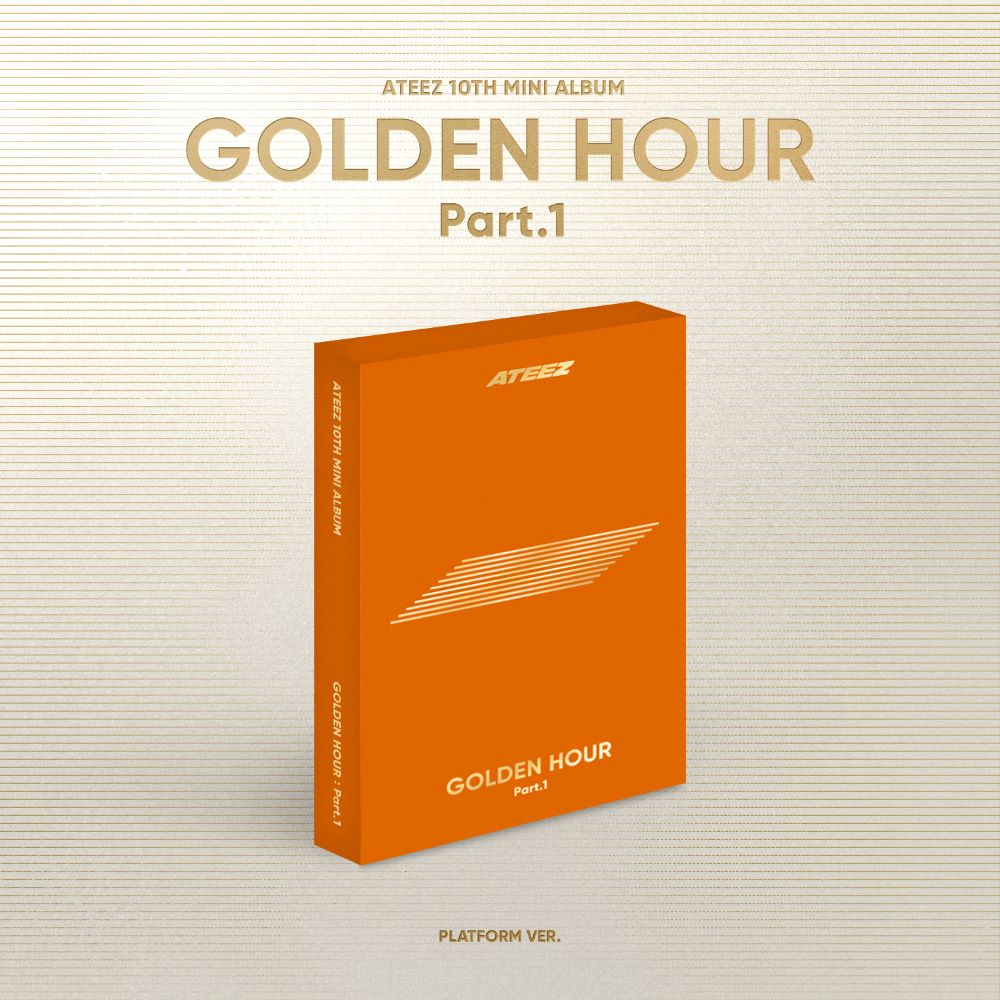 ATEEZ 에이티즈 - 10th Mini-Album 'GOLDEN HOUR : Part 1' (Platform Version)