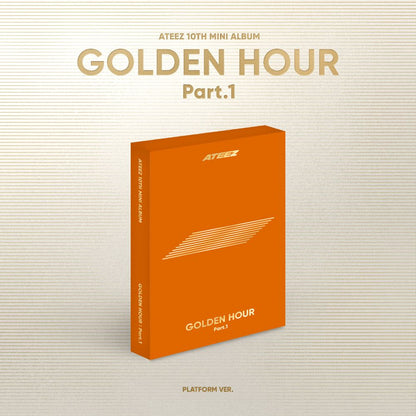 ATEEZ 에이티즈 - 10th Mini-Album 'GOLDEN HOUR : Part 1' (Platform Version)