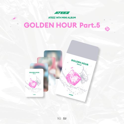 [PRE-ORDER] ATEEZ - POP-UP STORE 'GOLDEN HOUR : Part.5.' MD - Random Trading Card