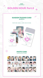 [PRE-ORDER] ATEEZ - POP-UP STORE 'GOLDEN HOUR : Part.5.' MD - Random Trading Card