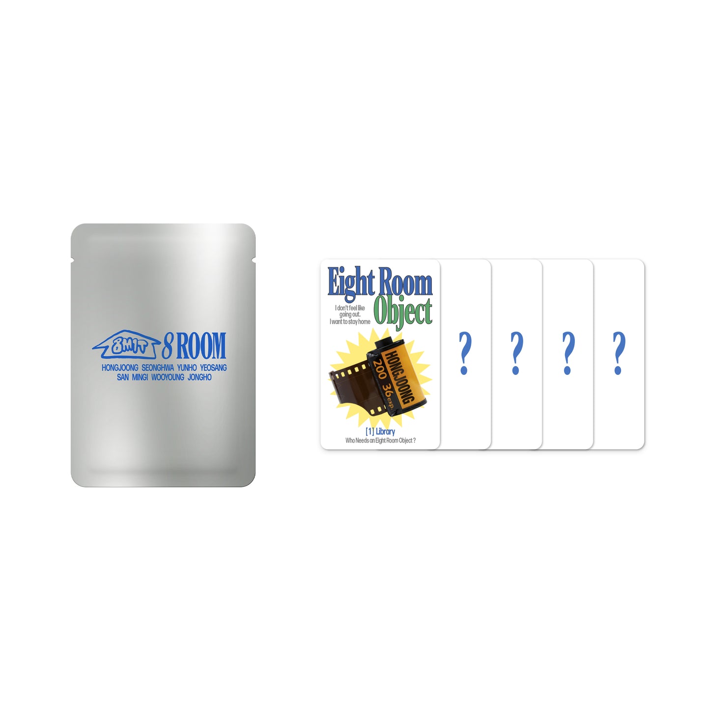 [PRE-ORDER] ATEEZ - 8ROOM OFFICIAL MD - Random Photocard Pack