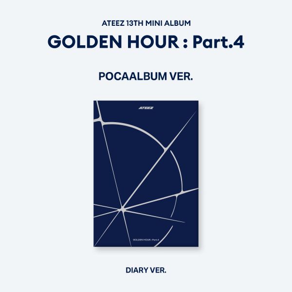 [PRE-ORDER] ATEEZ - 'GOLDEN HOUR : Part.4' (POCAALBUM ver.)