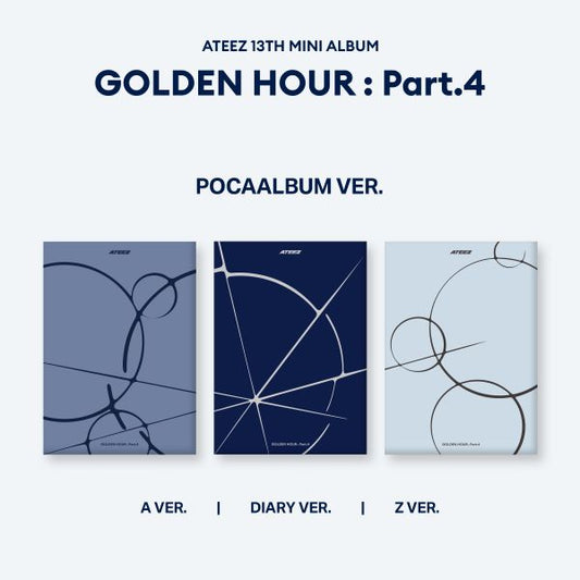 [PRE-ORDER] ATEEZ - 'GOLDEN HOUR : Part.4' (POCAALBUM ver.)