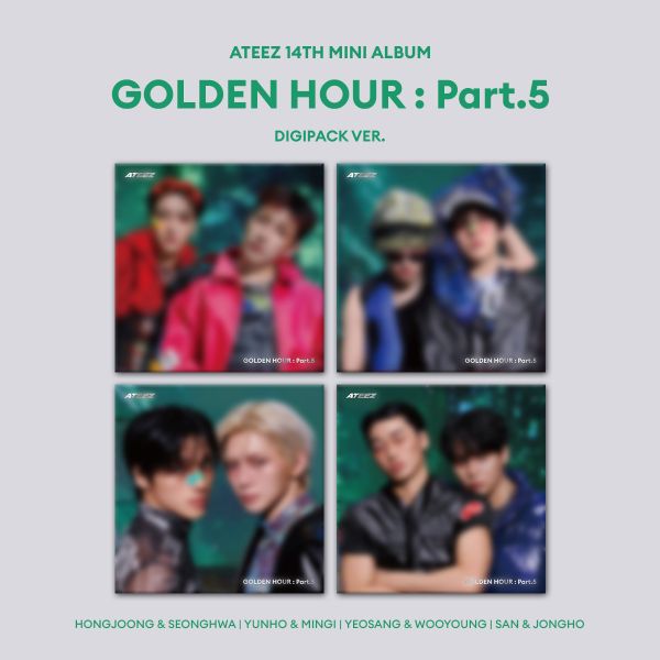 ATEEZ - 'GOLDEN HOUR : Part.5' (Unit Digipack ver.)