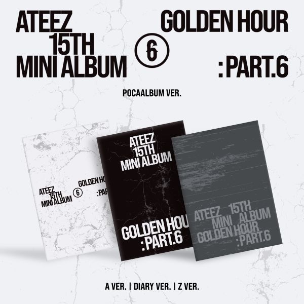 [PRE-ORDER] ATEEZ - 'GOLDEN HOUR: PART.6' (POCAALBUM ver.)