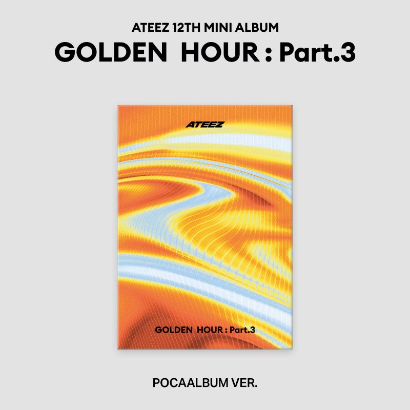 ATEEZ - 'GOLDEN HOUR : Part 3' (POCAALBUM Version) (RANDOM)