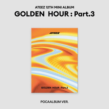 ATEEZ - 'GOLDEN HOUR : Part 3' (POCAALBUM Version) + Everline Photocard POB