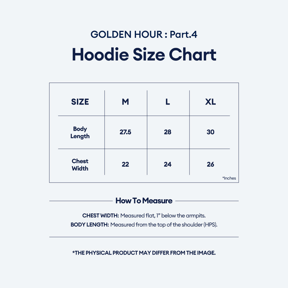 [PRE-ORDER] ATEEZ - 'GOLDEN HOUR : Part.4' Merch - Hoodie