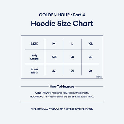 [PRE-ORDER] ATEEZ - 'GOLDEN HOUR : Part.4' Merch - Hoodie