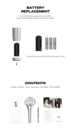 ATEEZ - OFFICIAL LIGHT STICK ver.3 + STICKER POB