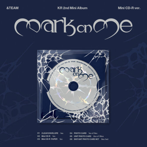 [PRE-ORDER] &TEAM - KR 2nd Mini Album 'Mark on Me' (Mini-CD ver.)