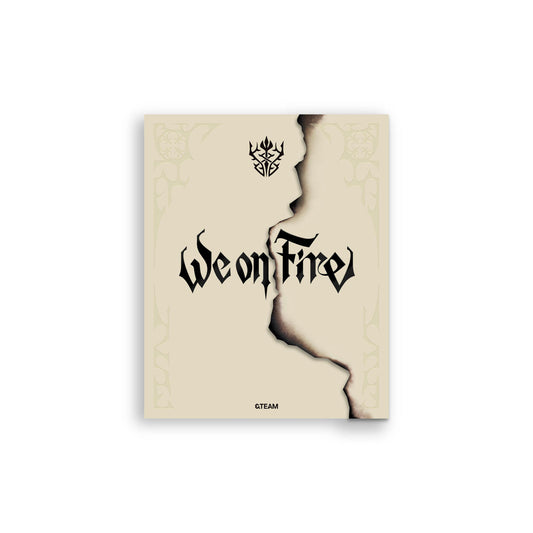 &TEAM - 3rd EP 'We on Fire' (Limited Edition ver.)