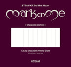 [PRE-ORDER] &TEAM - KR 2nd Mini Album 'Mark on Me' (Standard ver.) (hello82 Exclusive)