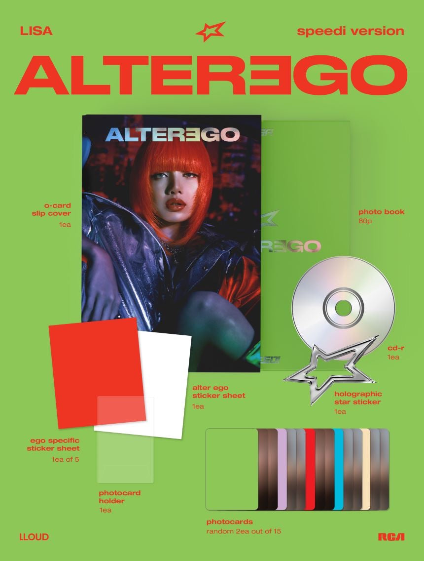 BLACKPINK - LISA - 'Alter Ego' (Photobook Version)
