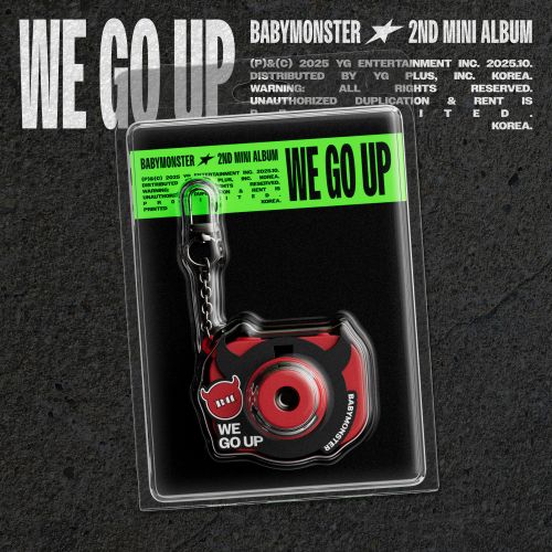 [PRE-ORDER] BABYMONSTER - 2nd Mini Album 'We Go Up' (MINI BEAM KEYRING Ver.)