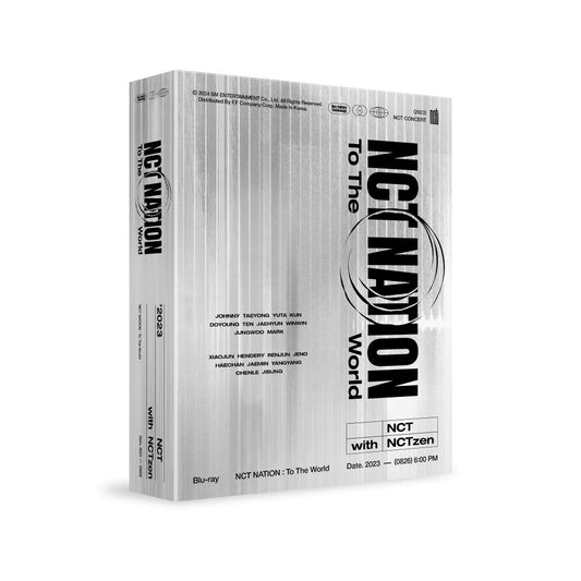 NCT - 2023 NCT CONCERT - NCT NATION : To The World in INCHEON (Blu-Ray) + Mini Poster POB