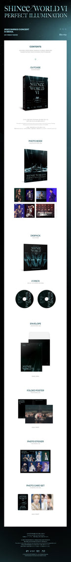 SHINee - SHINee WORLD VI 'PERFECT ILLUMINATION' 2023 Concert in Seoul' (Blu-ray)