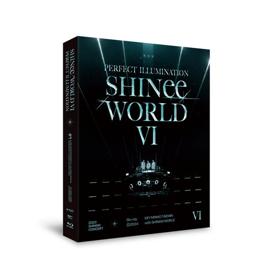 SHINee - SHINee WORLD VI 'PERFECT ILLUMINATION' 2023 Concert in Seoul' (Blu-ray) + Ticket POB