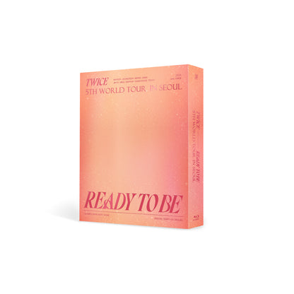 TWICE - 'READY TO BE' IN SEOUL (BLU-RAY Version) + POB Group Original Ticket