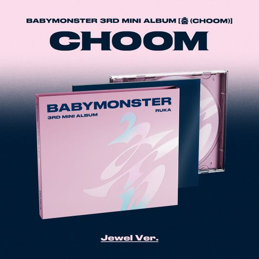 [PRE-ORDER] BABYMONSTER - 3rd Mini Album '춤 (CHOOM)' (Jewel Case ver.) + MAKESTAR Photocard POB
