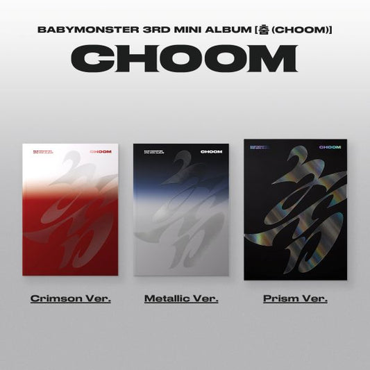 [PRE-ORDER] BABYMONSTER - 3rd Mini Album '춤 (CHOOM)' (Photobook ver.) + MAKESTAR Photocard POB