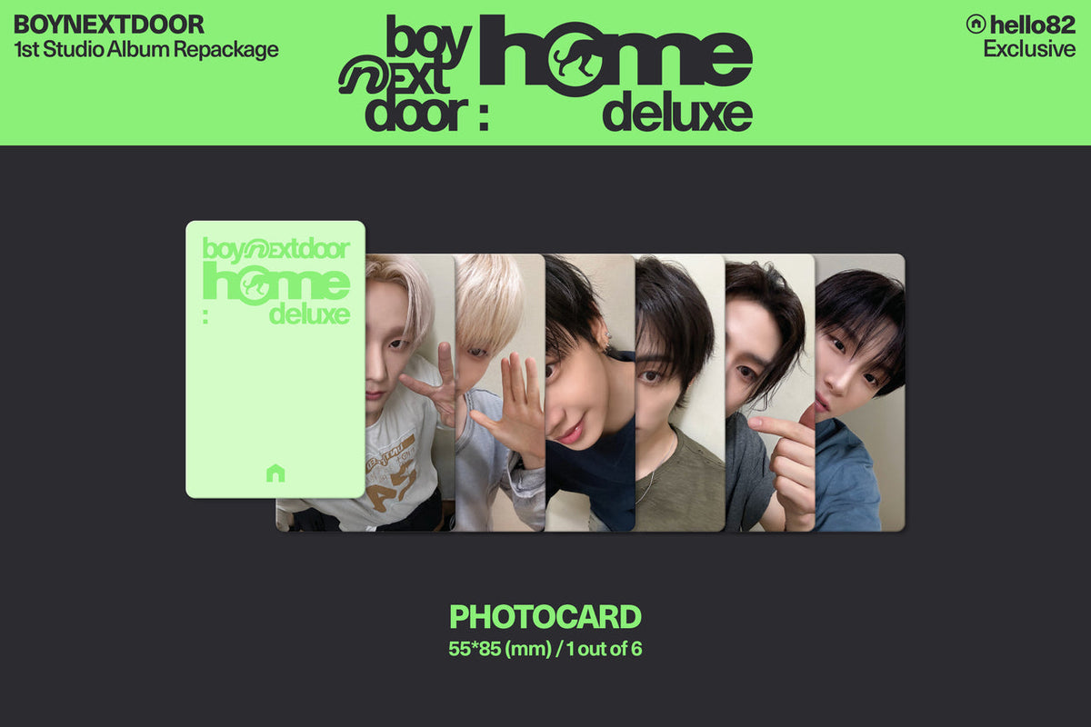 [PRE-ORDER] BOYNEXTDOOR - 1st Album Repackage 'HOME: DELUXE' (hello82 Exclusive)